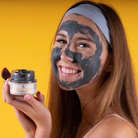 Nature Spell Activated Charcoal And Honey Revitalise Me Face Mask 100ml
