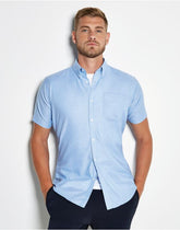 Kustom Kit Mens SS Slim Workwear Shirt