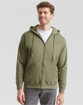62062 FOTL Mens Classic Zip Up Hooded Sweat