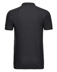 Russell Mens Fitted Stretch Polo