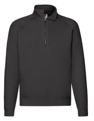 FOTL Mens Premium Zip Neck Sweat