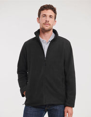 Russell Mens Full Zip Outdoor Fleece