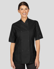 Dennys Ladies' SS Fitted Chef's Jacket