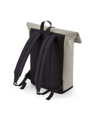 Bagbase Matte PU Roll Top Backpack