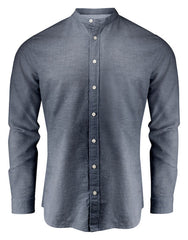 James Harvest Townsend Linen-Blend Shirt