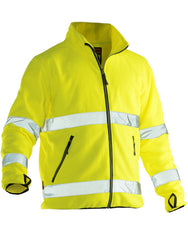 Jobman Fleece Jacket Hi-Vis
