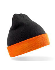 Result Recycled Black Compass Beanie
