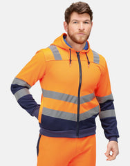 Regatta Hi Vis Pro Full Zip Hoodie