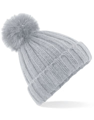 Beechfield Verbier Fur Pop Pom Beanie