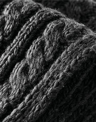 Beechfield Cable Knit Melange Scarf