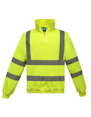 Yoko Hi Vis 1/4 Zip Sweatshirt