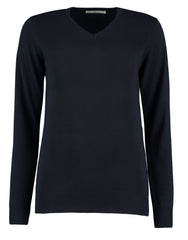 Kustom Kit Ladies Arundel V Neck Sweater