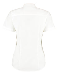 Kustom Kit Lady SS Tailored Oxford Shirt