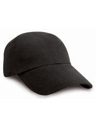 Result Low Profile Brushed Cotton Cap