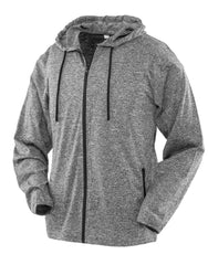 Spiro Fitness Womens Hooded Tee-Jacket