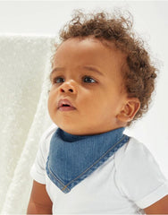 Babybugz Baby Rocks Denim Bandana Bib