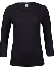 Tee Jays Ladies 3/4 Sleeve Stretch Tee