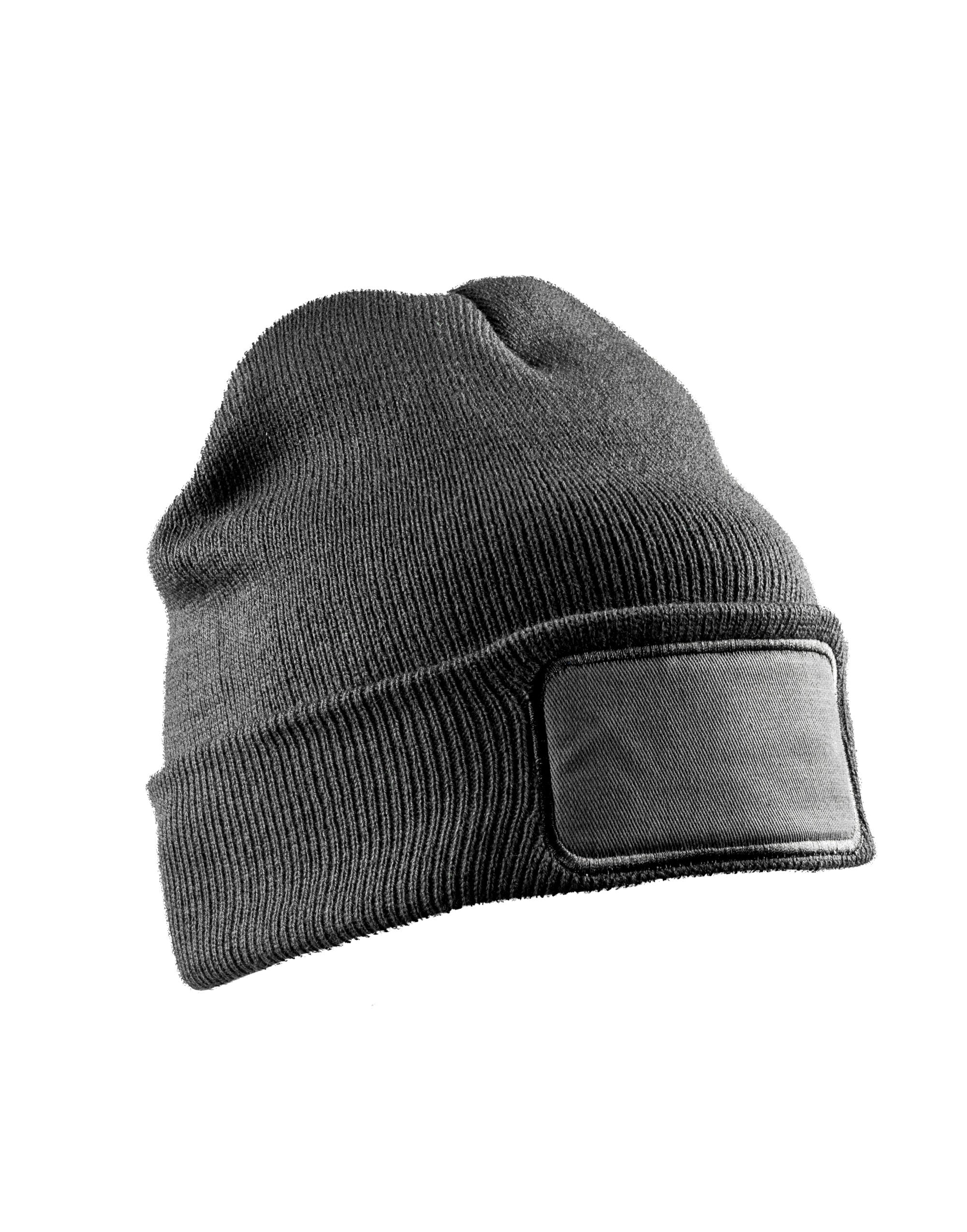 Result Recycled Dble Knit Printer Beanie
