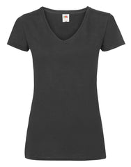 61398 FOTL Ladies Valueweight V Neck T-Shirt