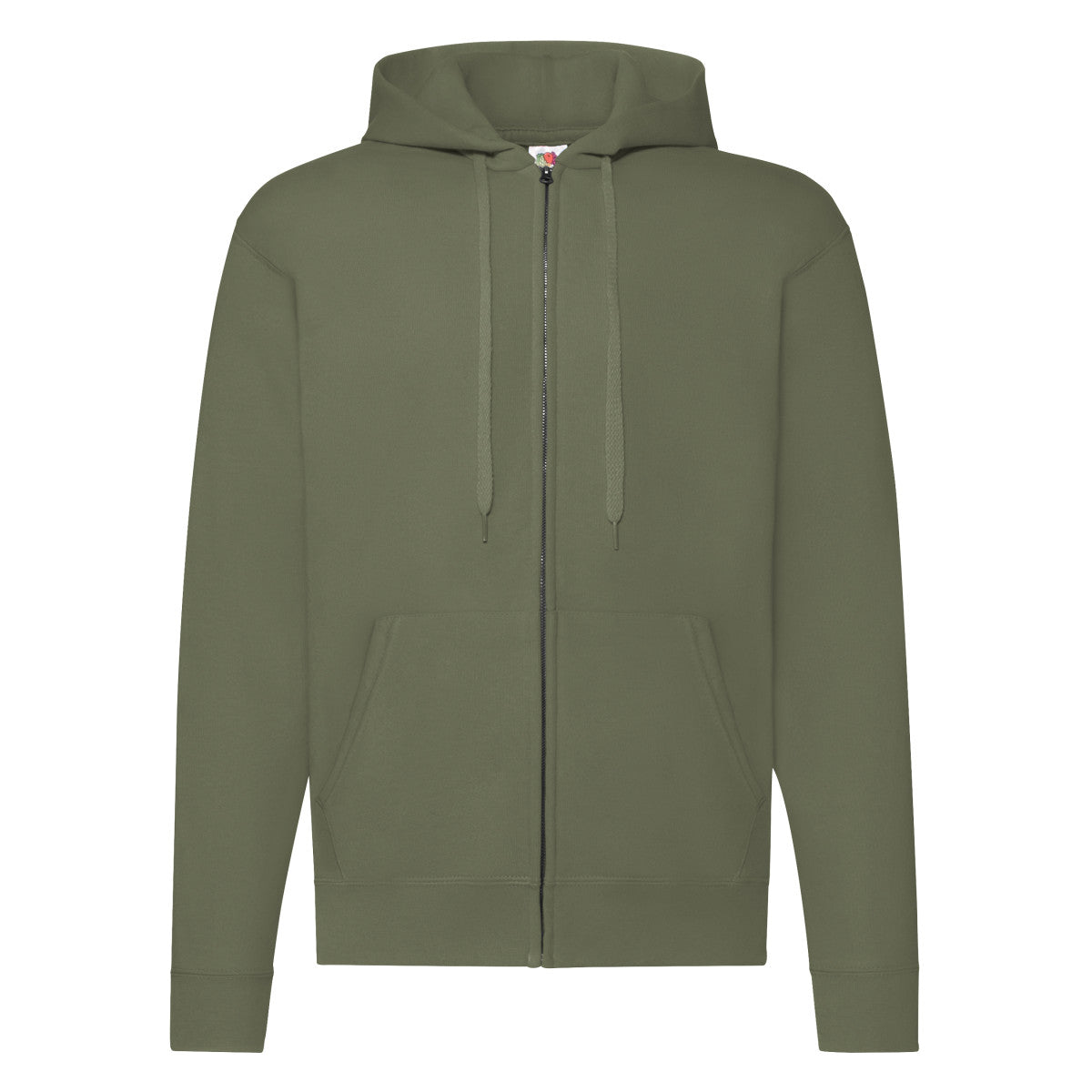 62062 FOTL Mens Classic Zip Up Hooded Sweat