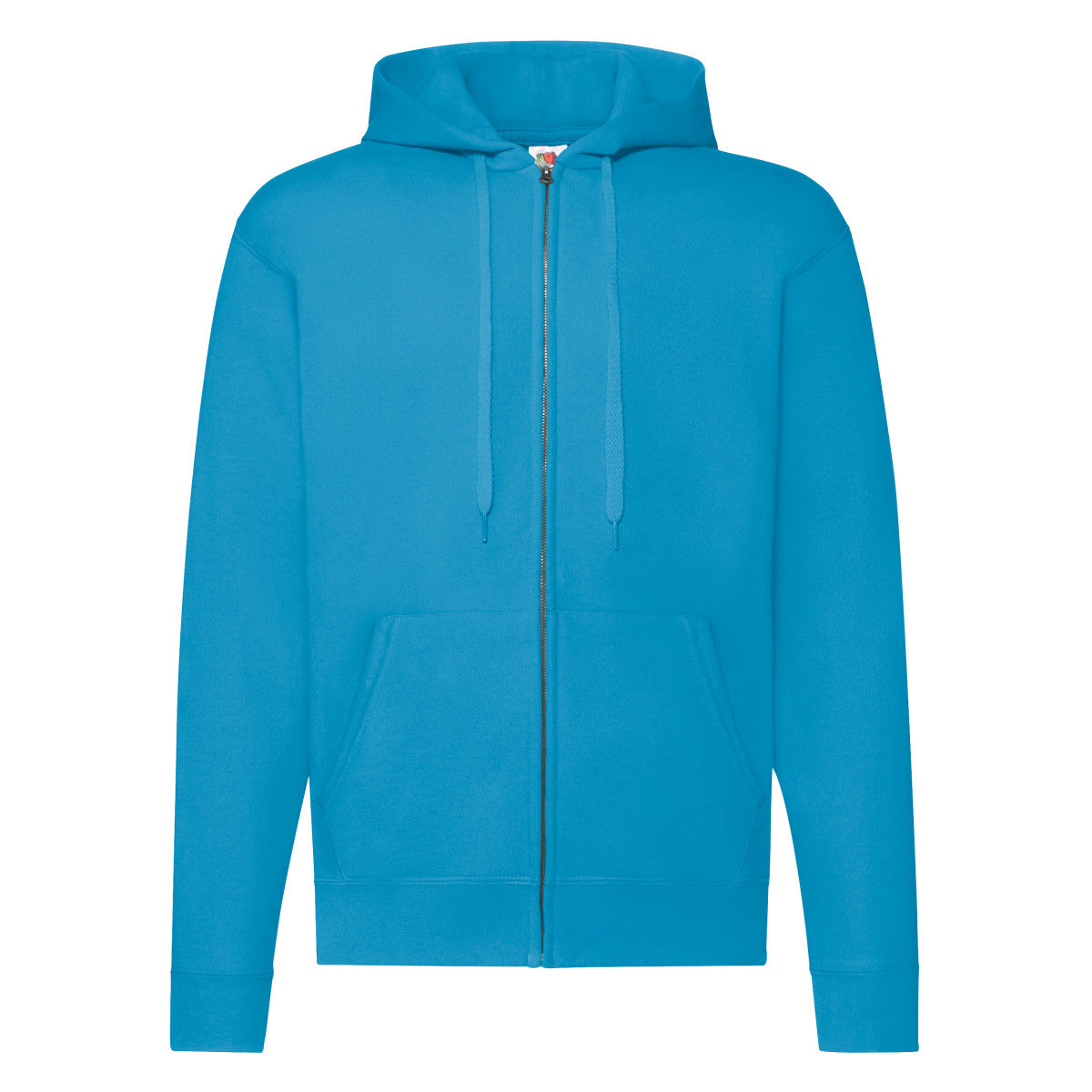 62062 FOTL Mens Classic Zip Up Hooded Sweat