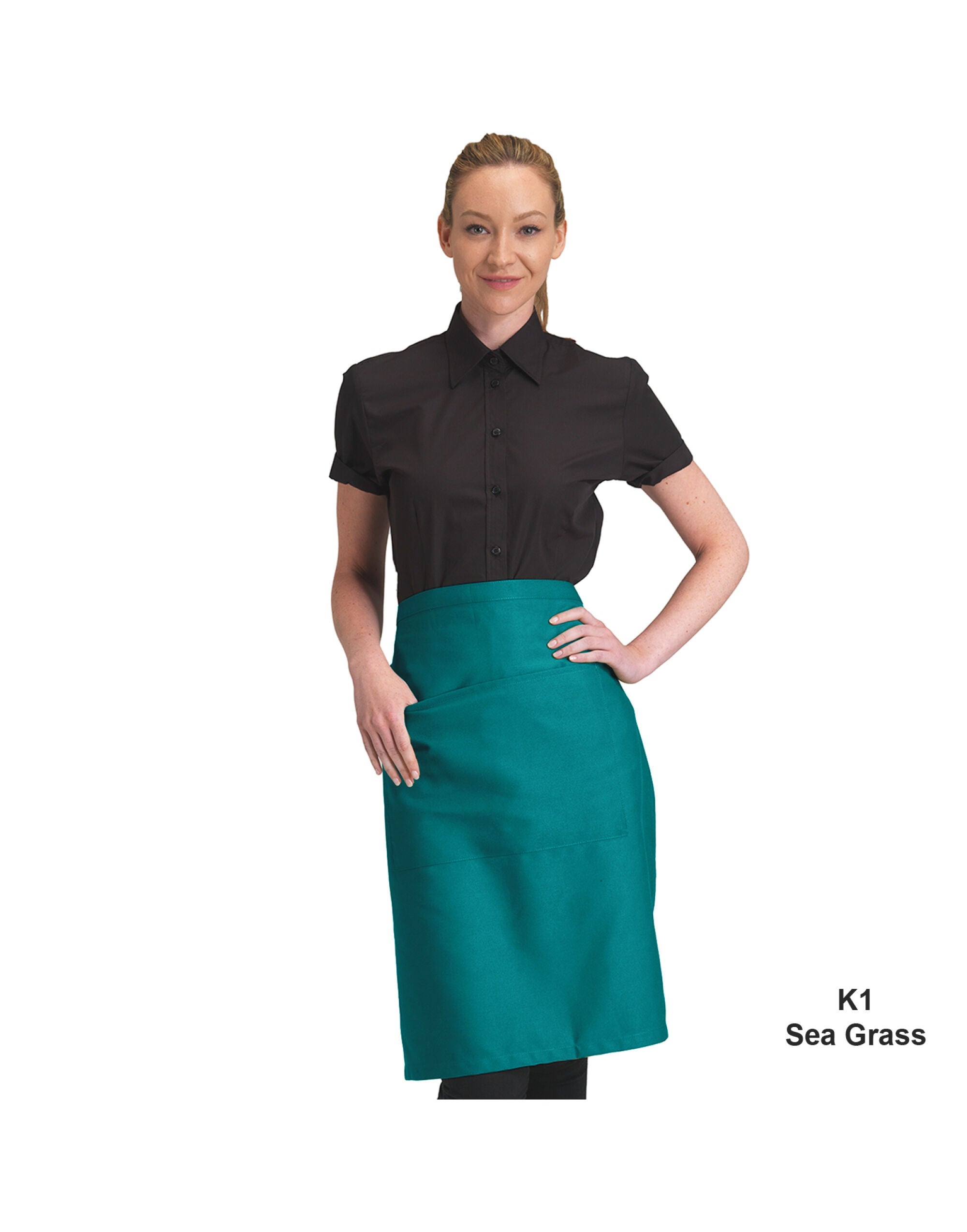 Dennys Recycled Waist Apron W Pocket