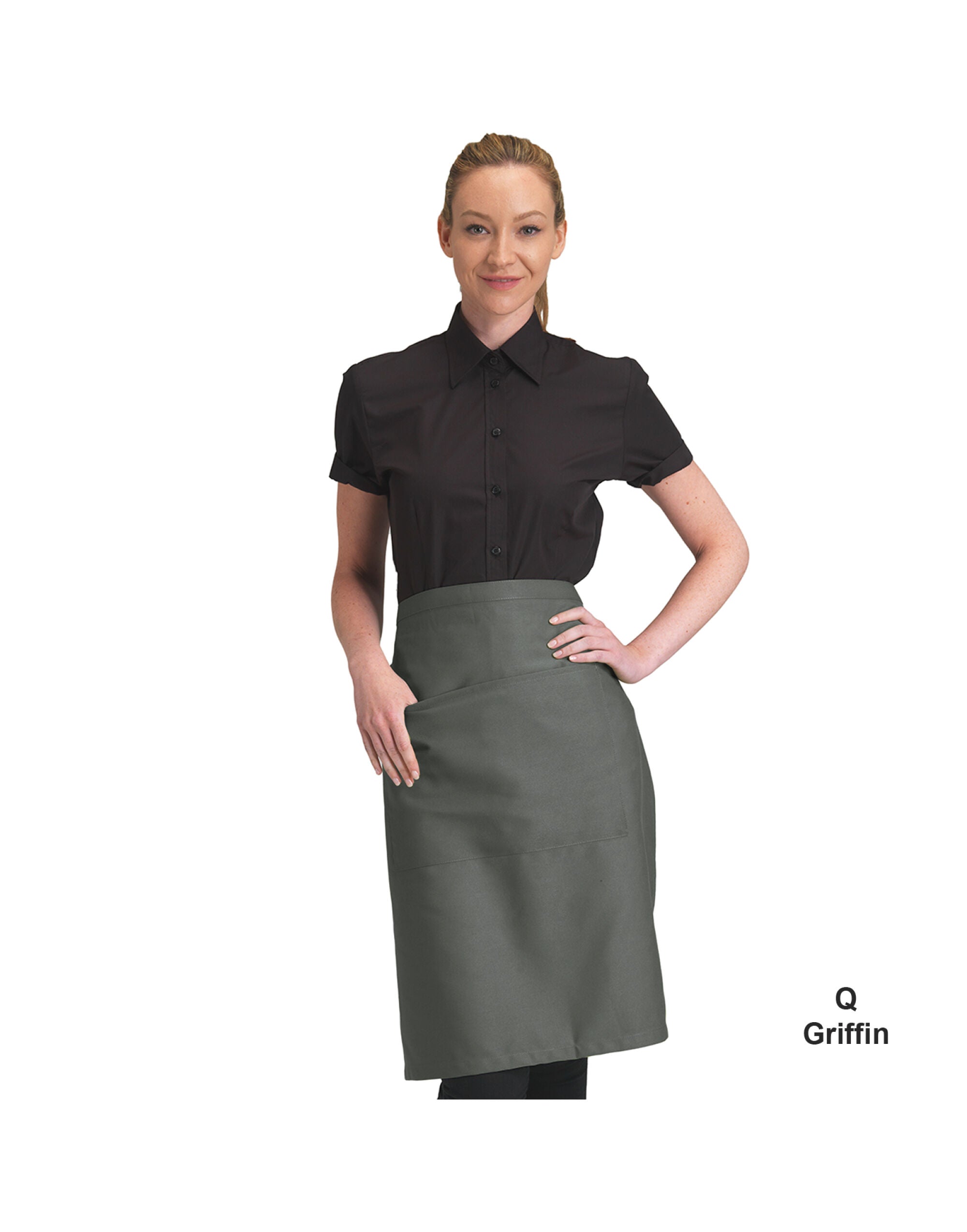 Dennys Recycled Waist Apron W Pocket