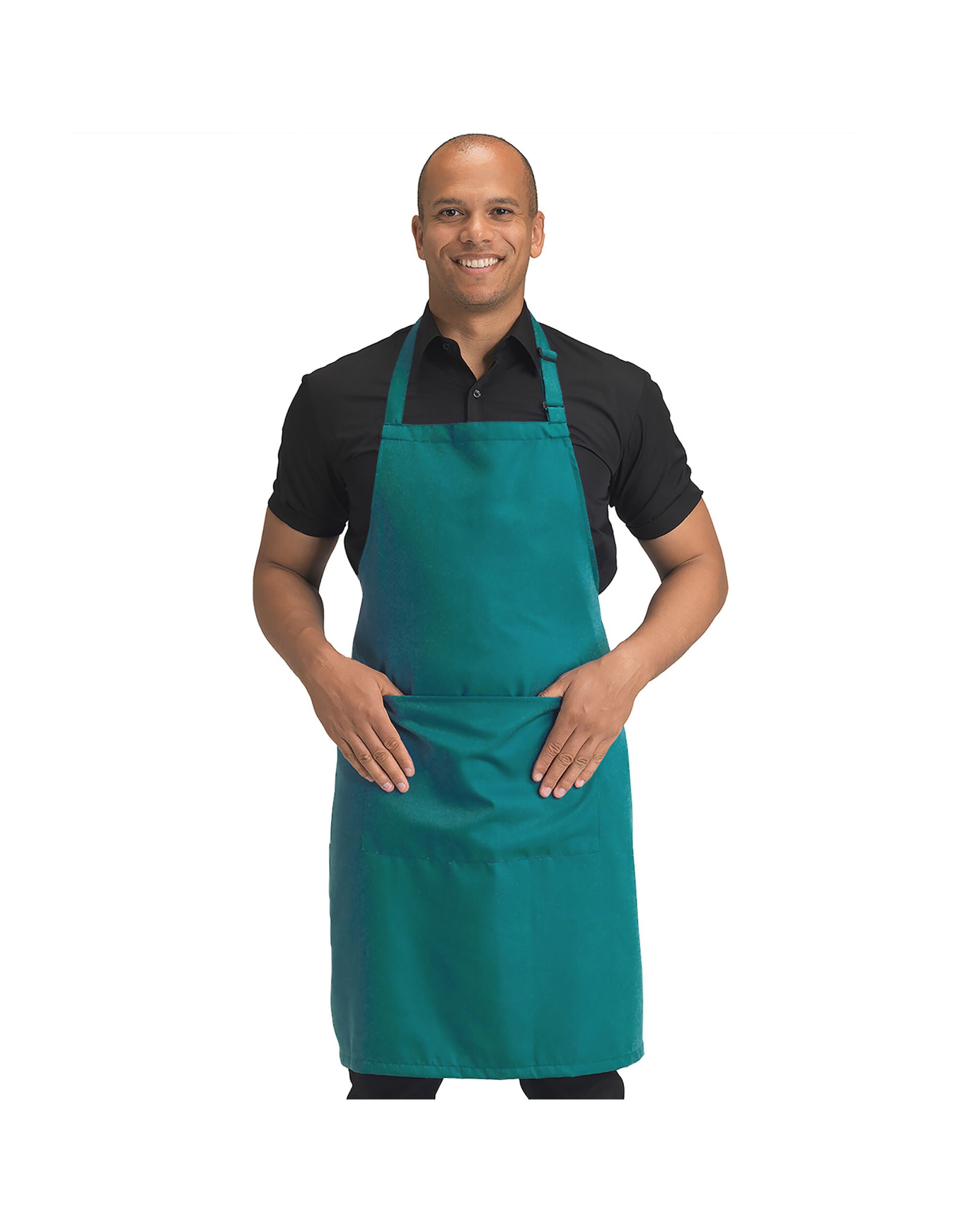 Dennys Recycled Bib Apron With Pocket