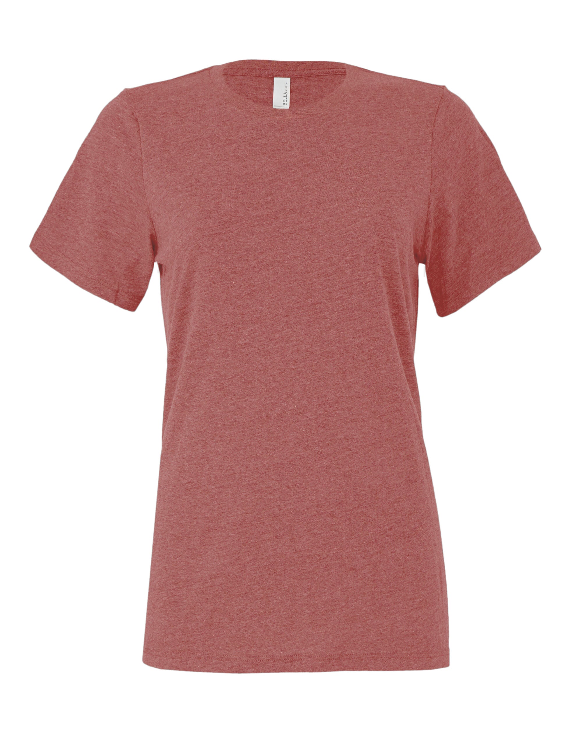 Bella Womens Relaxed Heather Jersey SS T