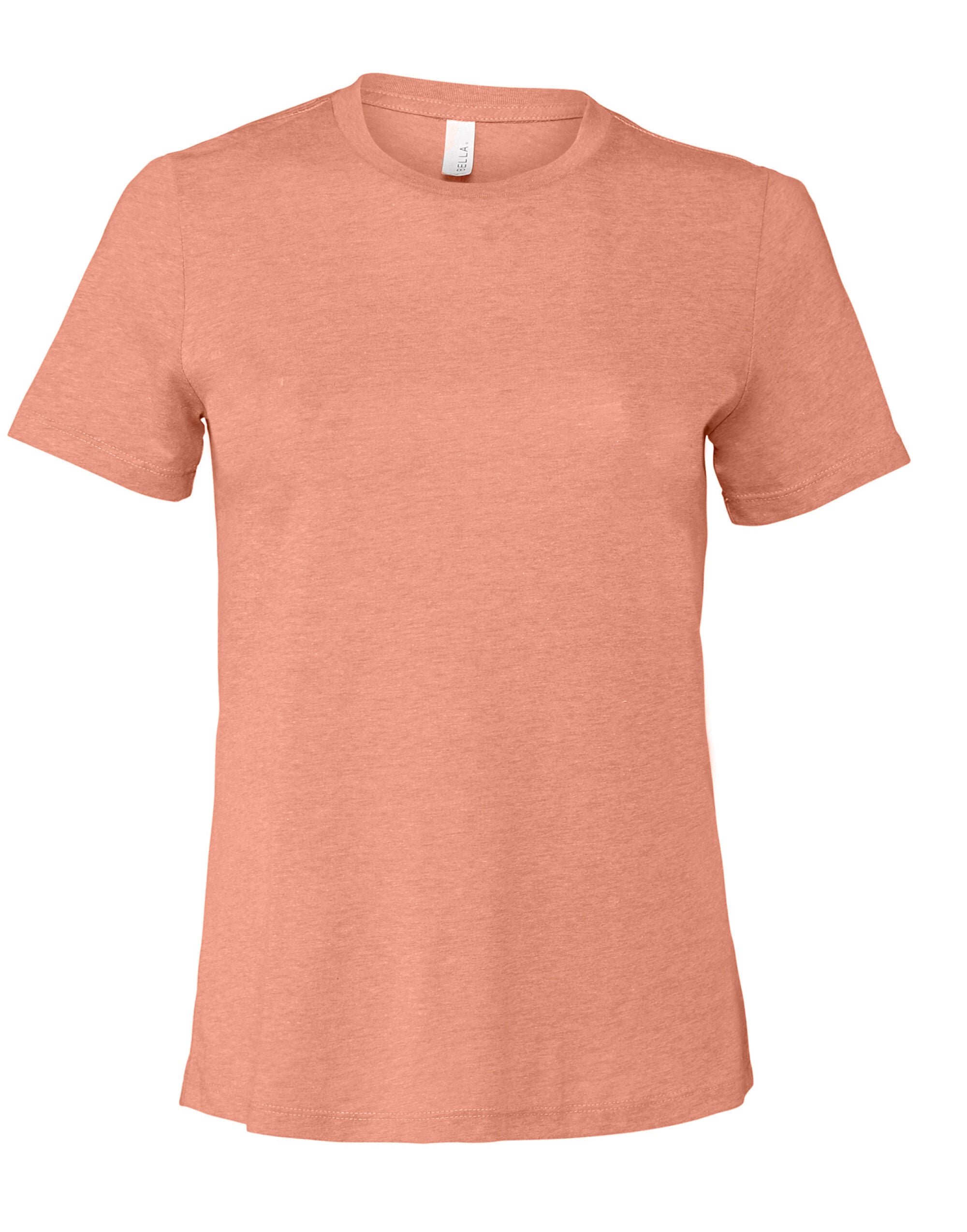 Bella Womens Relaxed Heather Jersey SS T