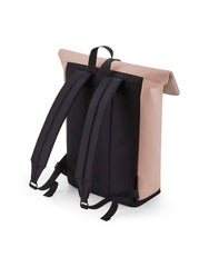 Bagbase Matte PU Roll Top Backpack