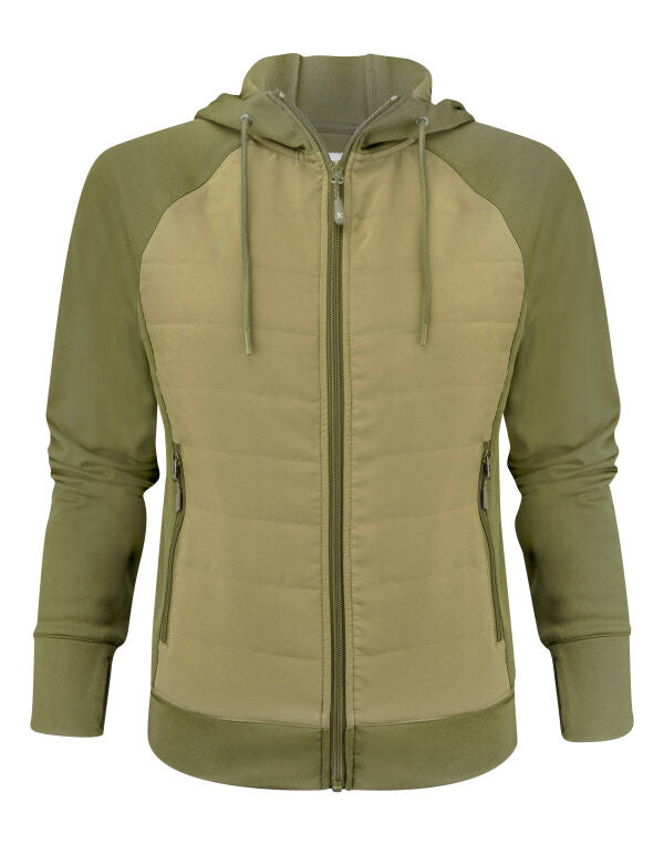 James Harvest Keyport Ladies Hood Sweat