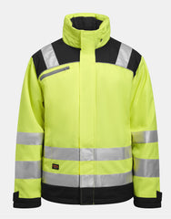 Jobman Winter Jacket Star Hi-Vis