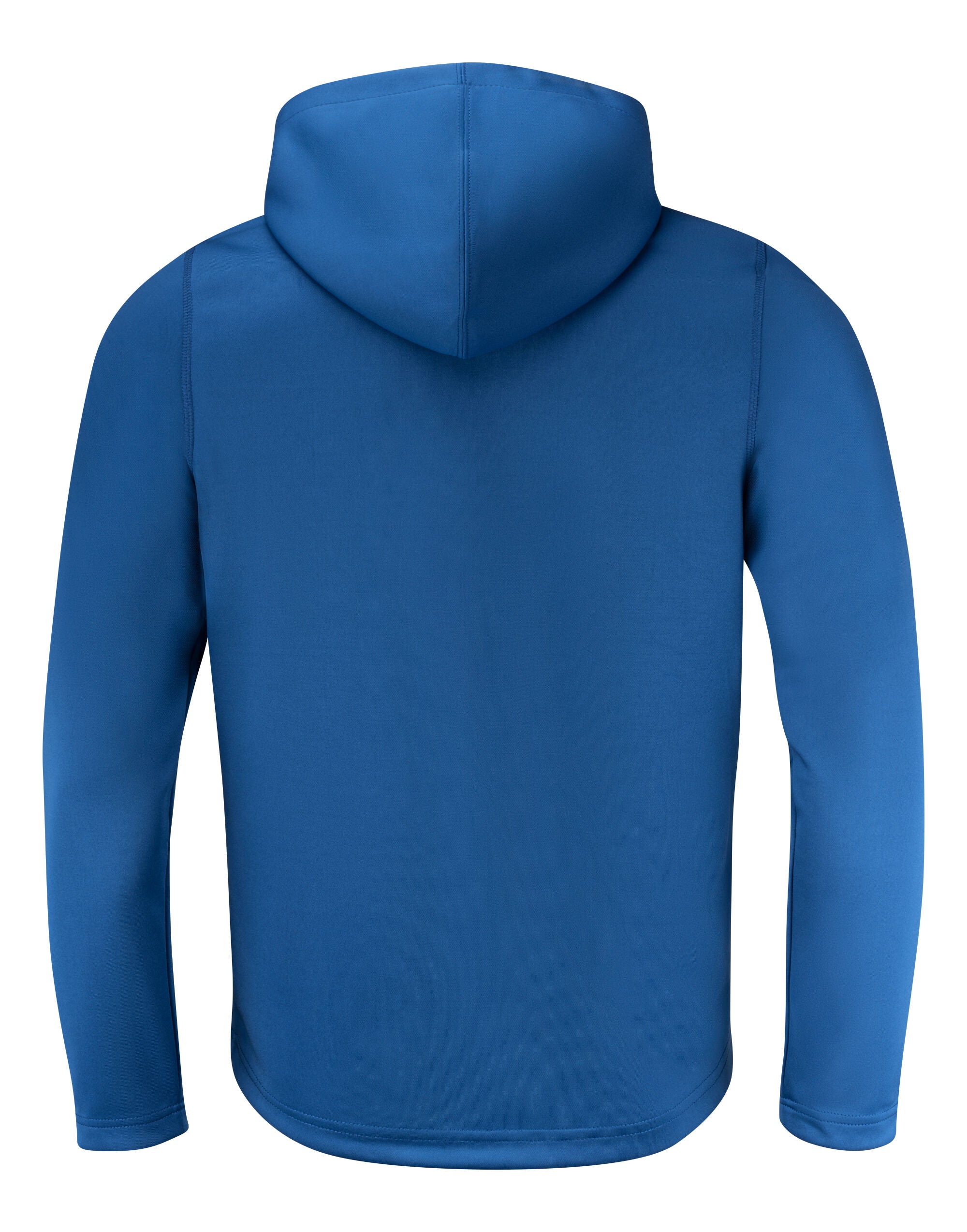 Printer Red Layback Full Zip Hoodie