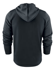 Printer Red Layback Full Zip Hoodie