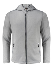 Printer Red Layback Full Zip Hoodie