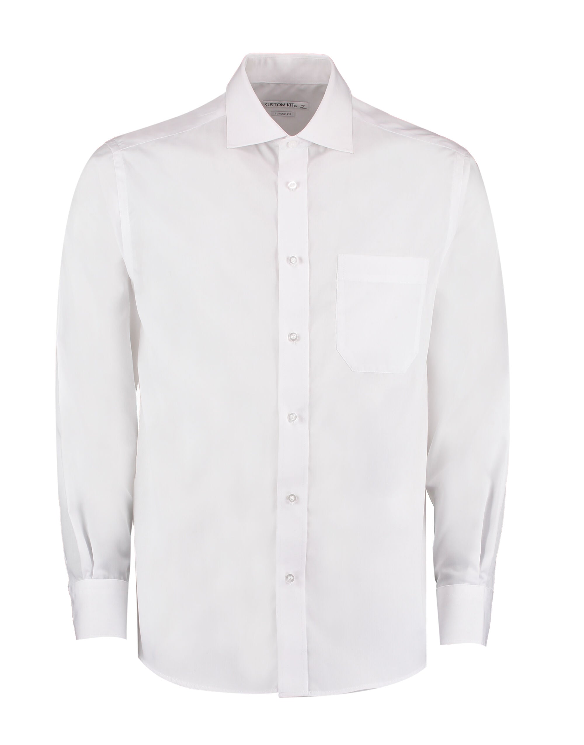 Kustom Kit Mens LS Non Iron Shirt