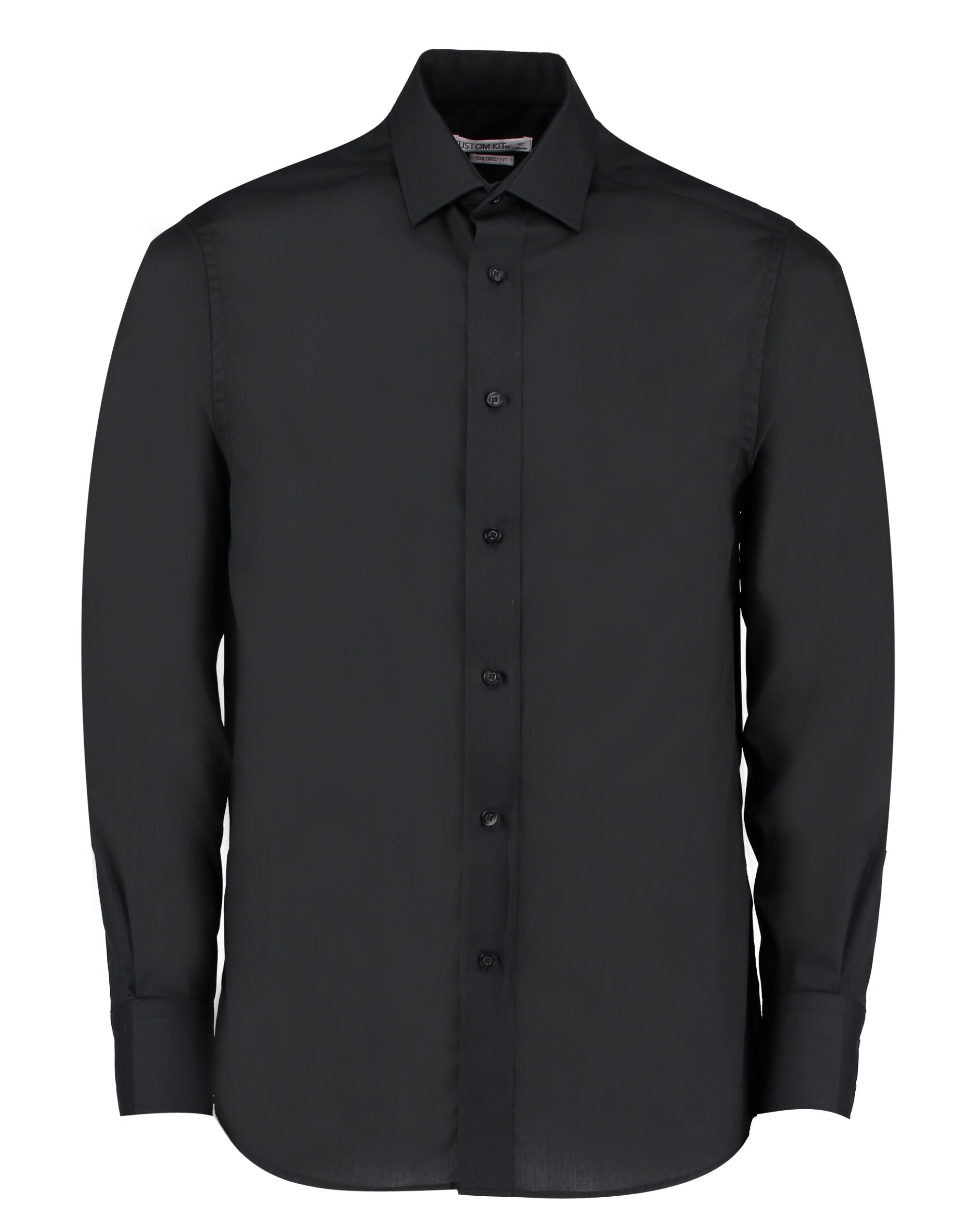 Kustom Kit Men LS Tailored Busines Shirt