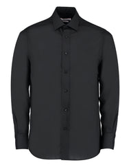 Kustom Kit Men LS Tailored Busines Shirt