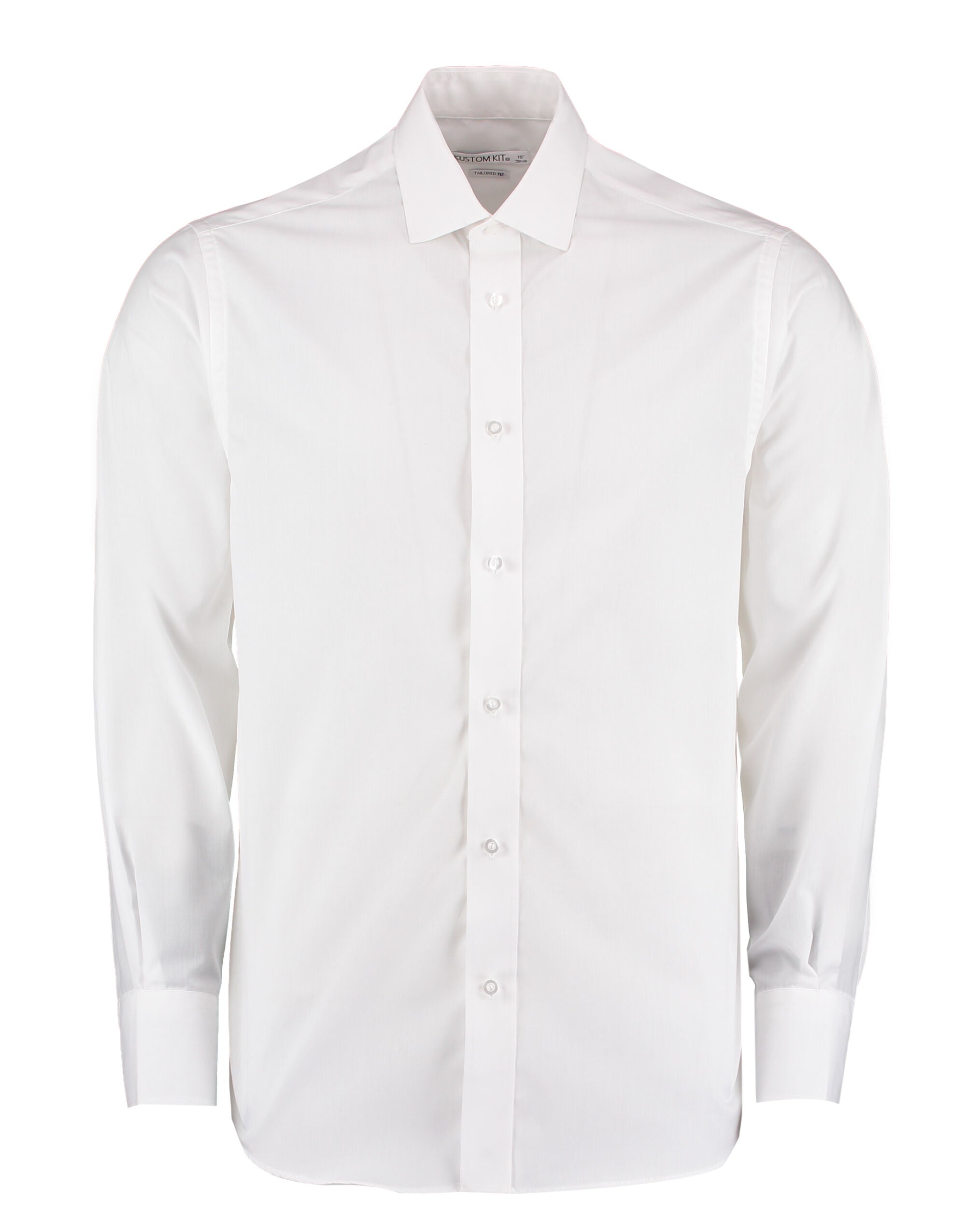 Kustom Kit Men LS Tailored Busines Shirt