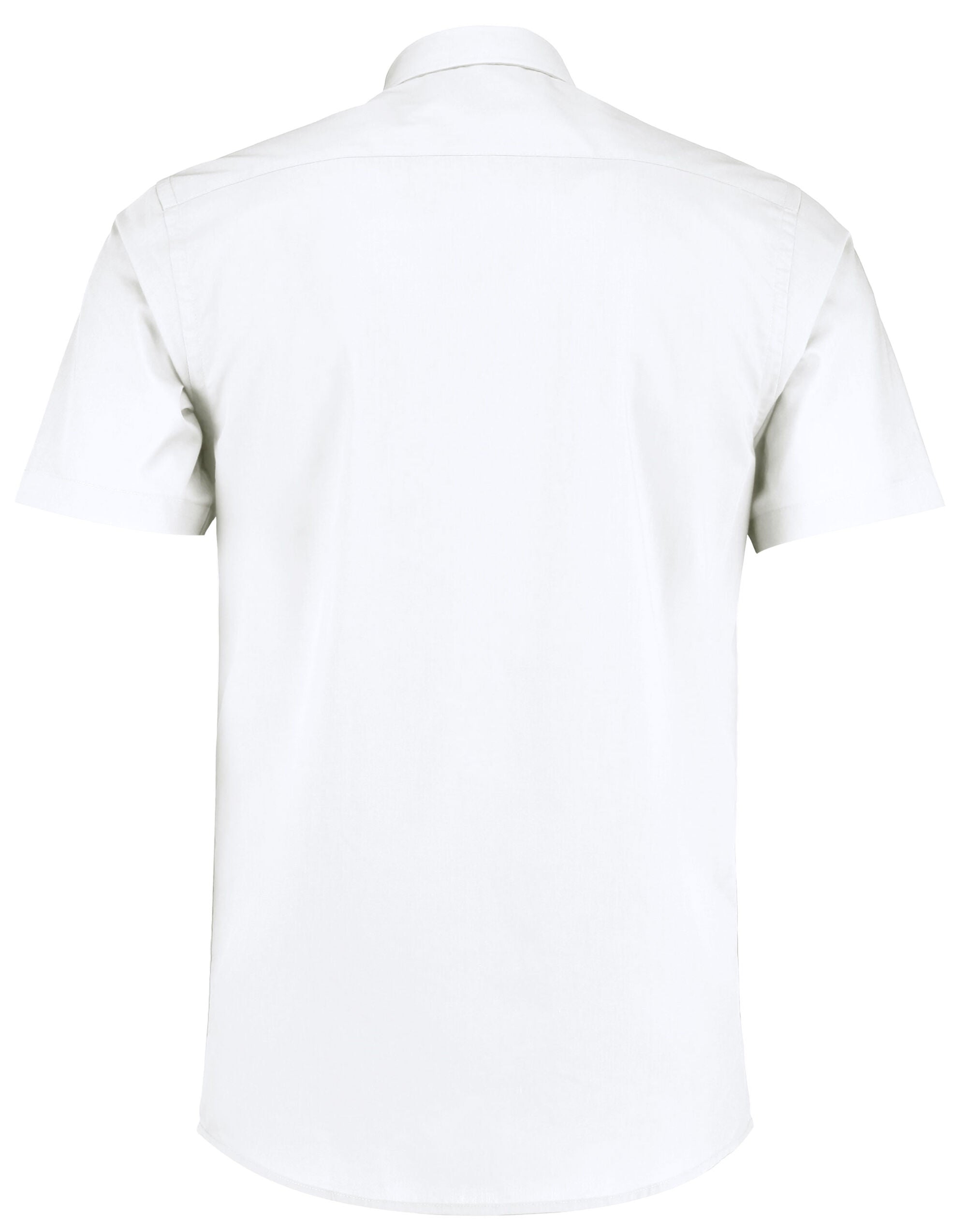 Kustom Kit Mens SS Tailored Poplin Shirt