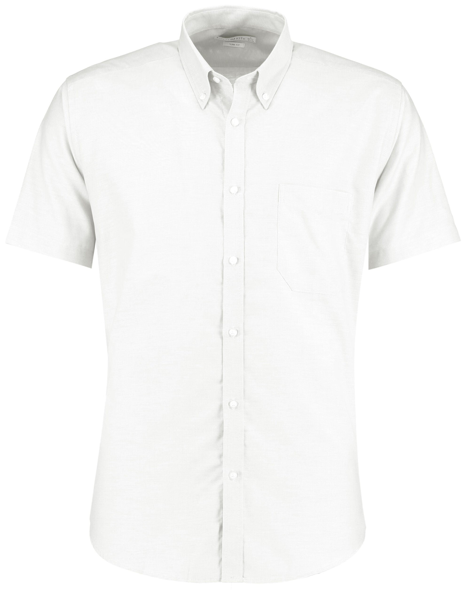 Kustom Kit Mens SS Slim Workwear Shirt