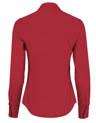 Kustom Kit Lady LS Tailored Poplin Shirt