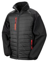 Result Black Compass Softshell Jacket