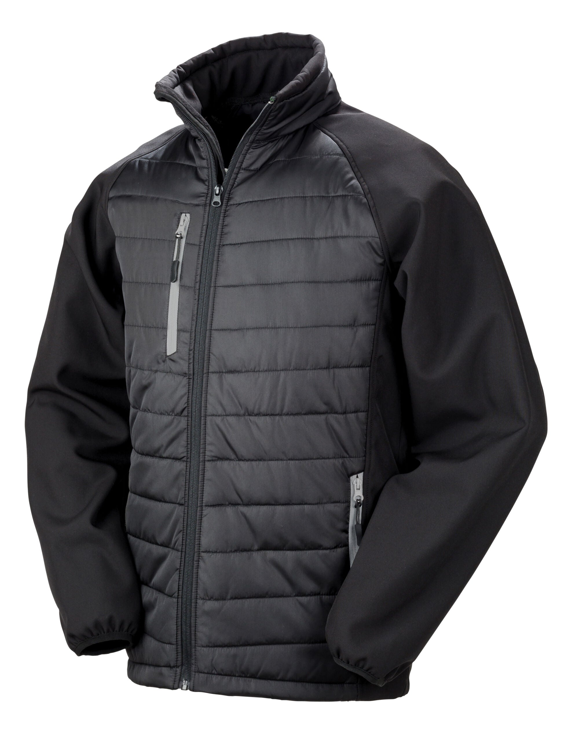 Result Black Compass Softshell Jacket