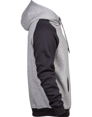 Tee Jays Mens Two-Tone Hooded Sweat